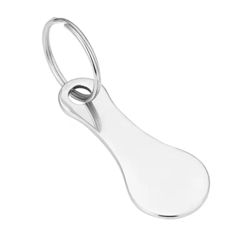 Shopping Cart Token Keychain