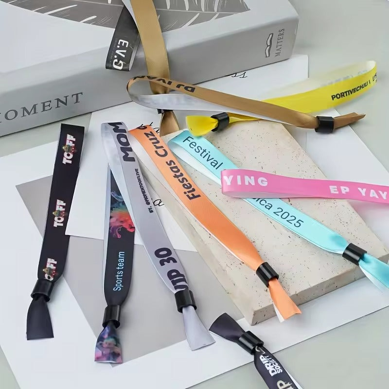 Festival Wristbands – Secure One-Time Closure